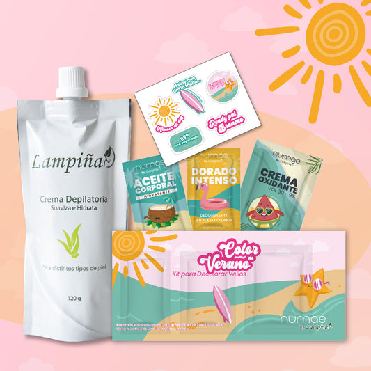 LAMPIÑA + KIT DECOLORANTE DE VELLOS